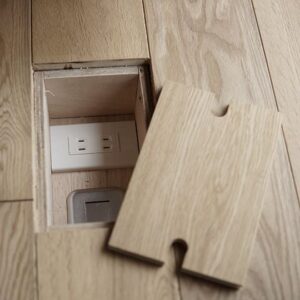 Outlet Recessed In Floor