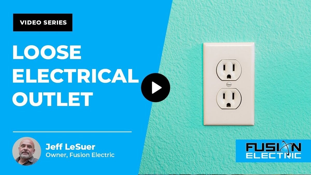 loose electrical outlet