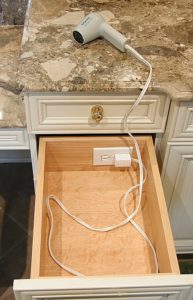 Outlets In The Drawer