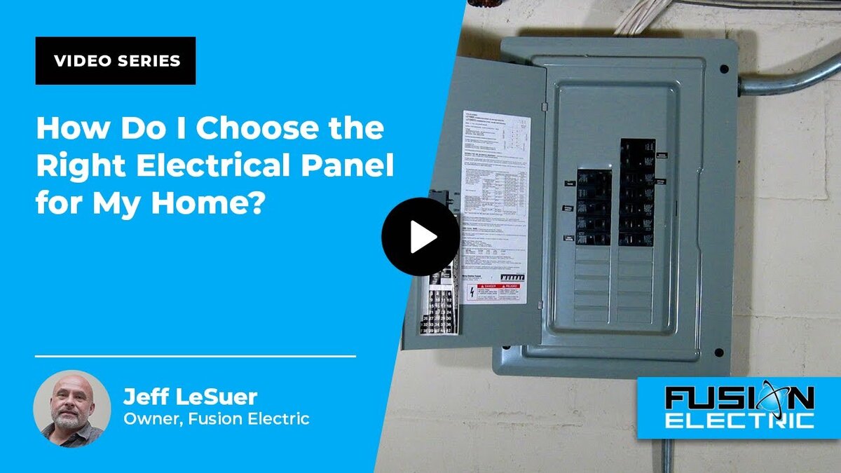 choose the right electrical panel
