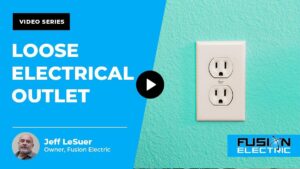 loose electrical outlet