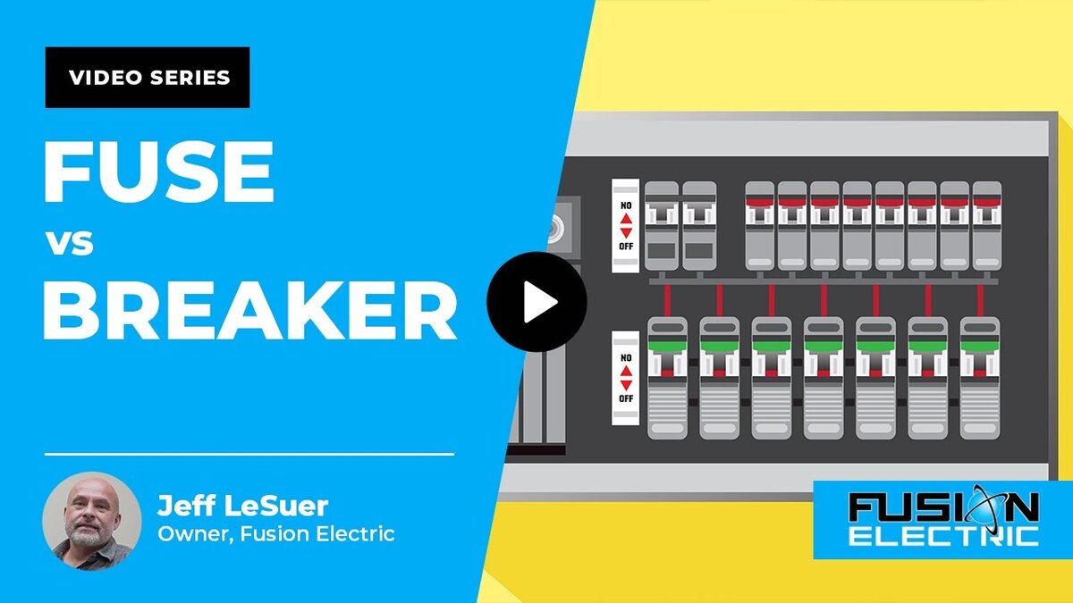 difference between a fuse and a breaker
