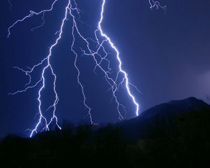 Lightning Strike Photo