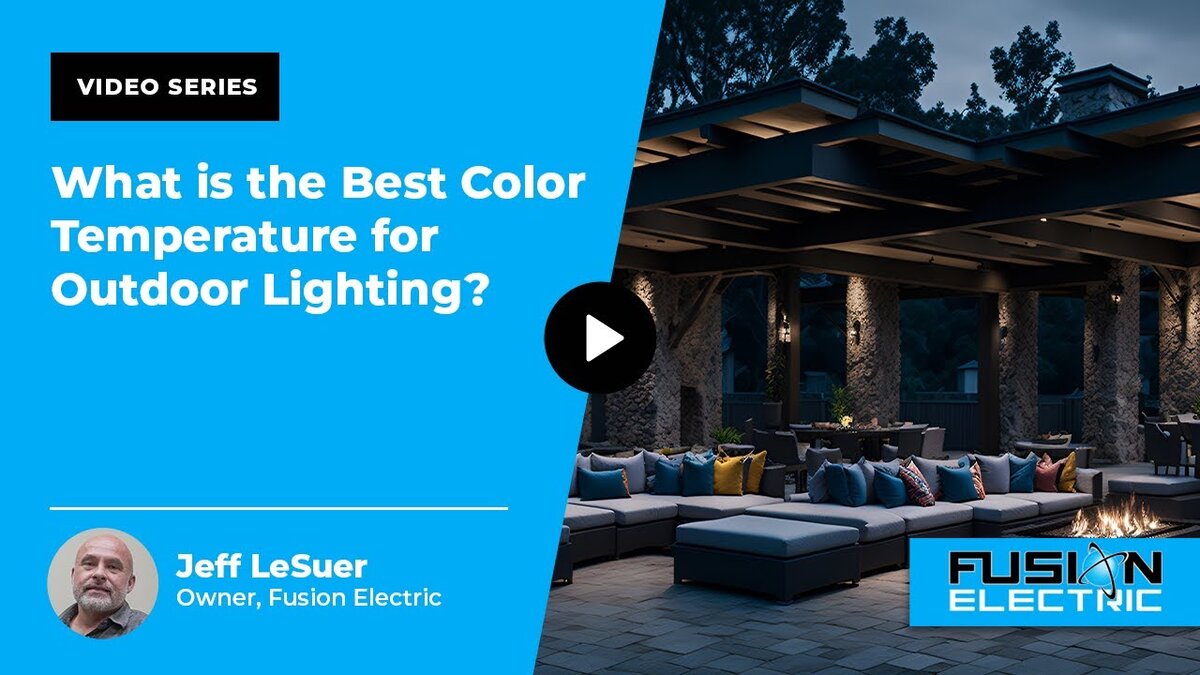 color temperature for outdoor lighting