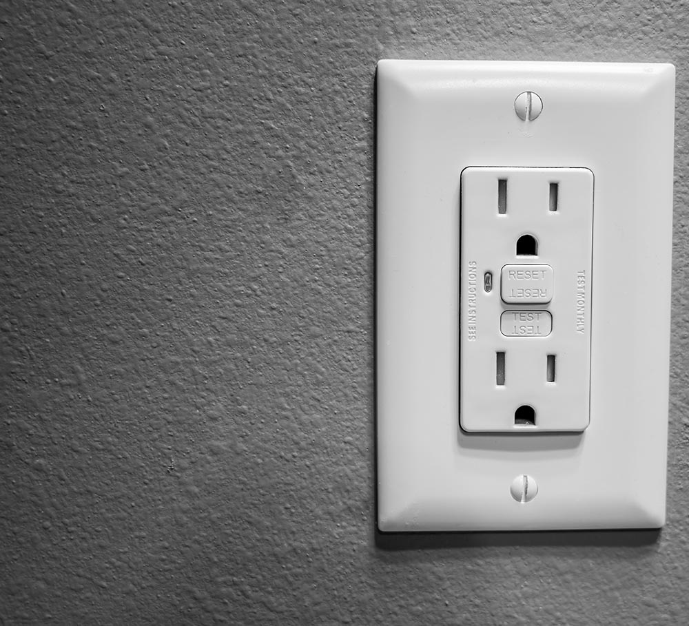 bathroom outlets not working after power outage